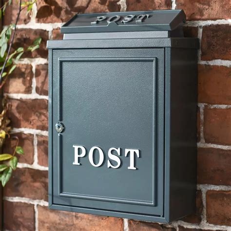 black country metal works post boxes|wall mounted post boxes.